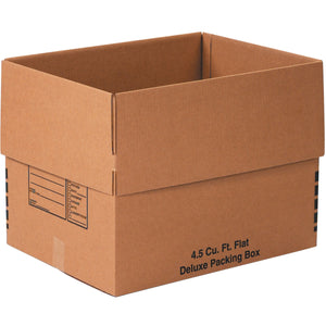 Deluxe Packing Boxes, 24" x 18" x 18"