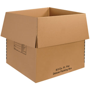 Deluxe Packing Boxes, 24" x 24" x 24"