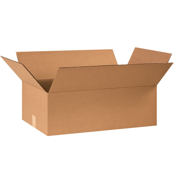 Flat Corrugated Boxes, 24" x 14" x 8"