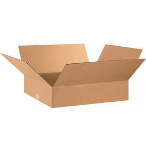 Flat Corrugated Boxes, 28" x 16" x 5"