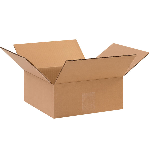 Flat Corrugated Boxes  6" x 6" x 2"