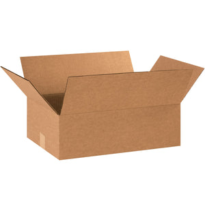 Flat Corrugated Boxes, 19" x 13" x 6"