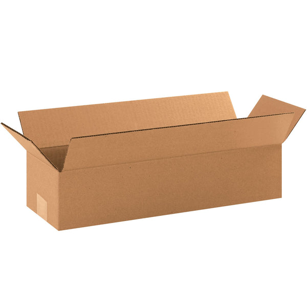 Long Corrugated Boxes, 18" x 6" x 4"