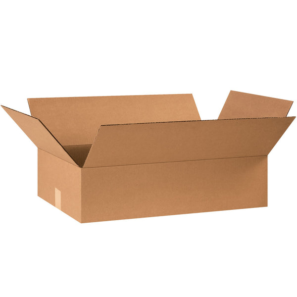 Flat Corrugated Boxes, 24" x 14" x 6"