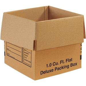 Deluxe Packing Boxes, 12" x 12" x 12"