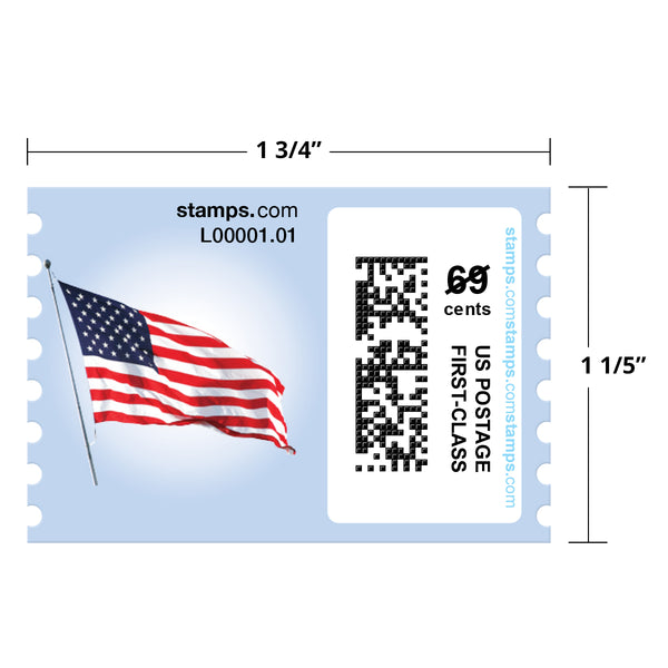 American Flag NetStamps<sup>&reg;</sup> Sheets