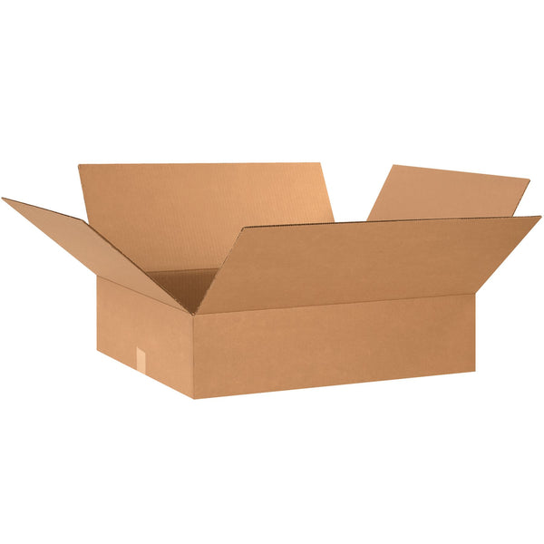 Flat Corrugated Boxes, 24" x 20" x 6"