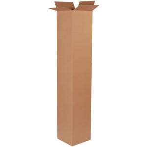 Tall Corrugated Boxes, 12" x 12" x 72"