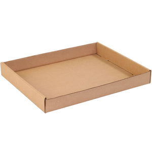 Corrugated Trays, 15" x 12" x 1 3/4", Kraft, 50/Bundle