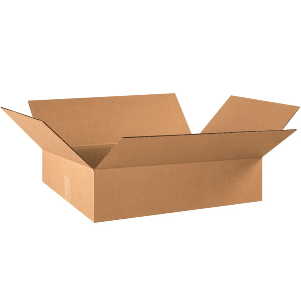 Corrugated Boxes, 21 3/8" x 15 5/8" x 6 3/8"