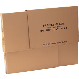 Mirror Boxes, 4-Piece, 40" x 60" x 3 1/2" 1 Piece of 40" x 60", Kraft