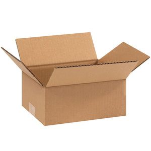 Flat Corrugated Boxes  9 x 7" x 3" "