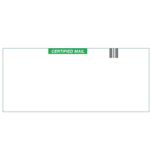 #10 Certified Mail Envelopes for Electronic Return Receipt (SDC-3820)
