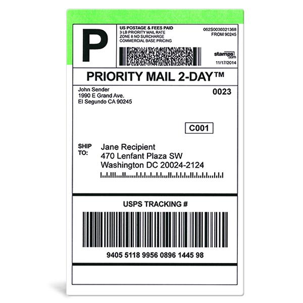 4 x 6 1/2 Shipping Labels