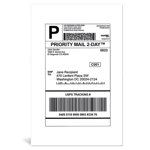 4 x 6 1/2 Shipping Labels