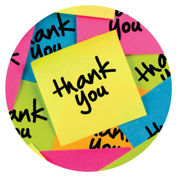 Thank You Sticky Notes PhotoStamps Stickers