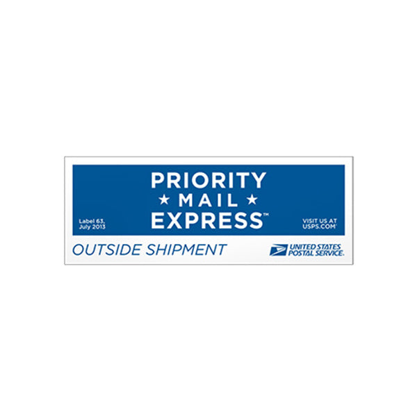 Priority Mail Express Outside Pressure Sensitive Label – Stamps.com  Supplies Store
